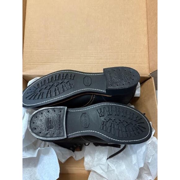 Red Wing Mens Blacksmith Leather Black Prairie Leather Boots Size 10.5 New - Picture 6 of 6